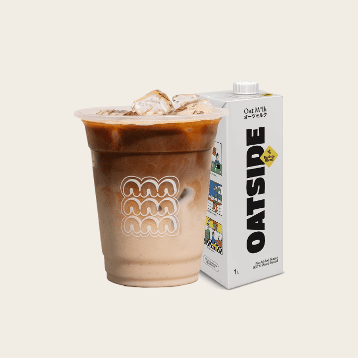 Iced Oat Milk Latte Ngam Ngam Neighbourhood 1st Healthy Fast Casual 
