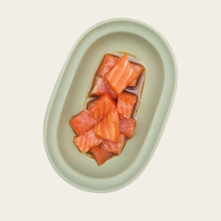 Spicy Shoyu Salmon Raw Ngam Ngam Neighbourhood 1st Healthy Fast 