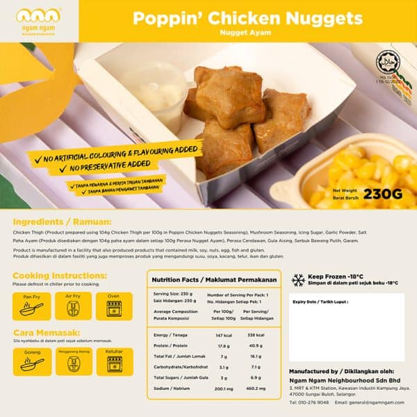 Poppin' Chicken Nuggets