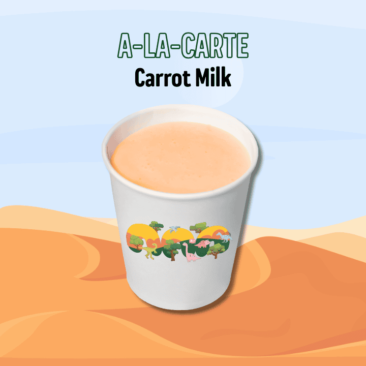 A-la-carte Carrot Milk