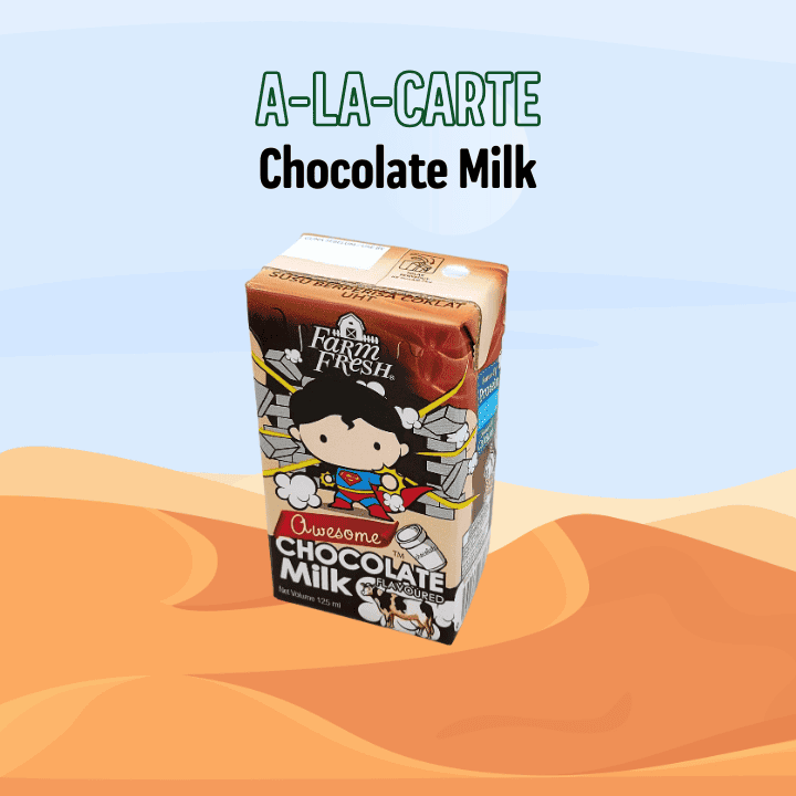 A-la-carte Chocolate Milk