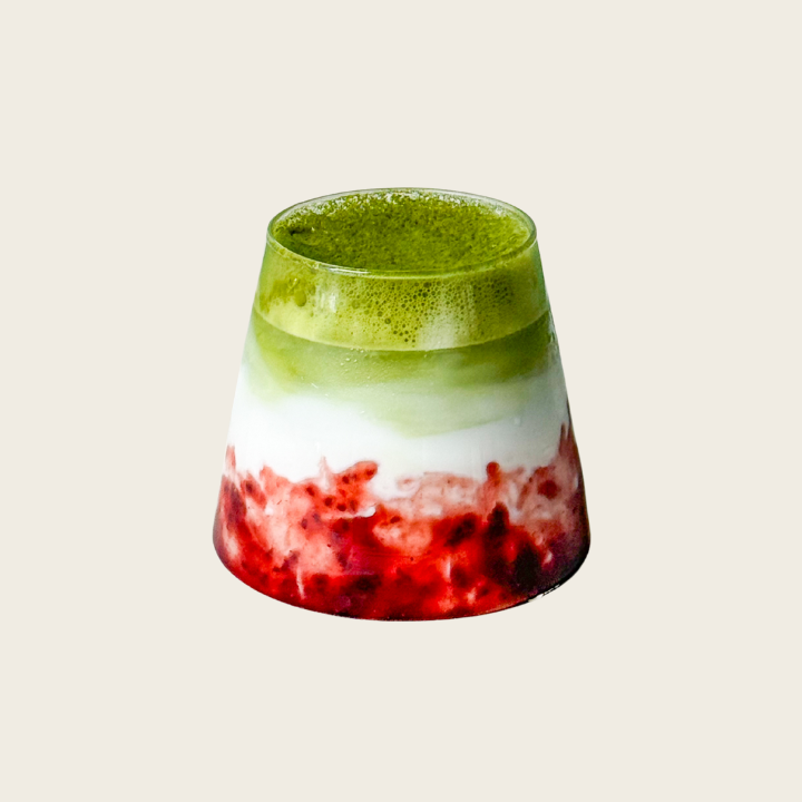 Strawberry Matcha Latte